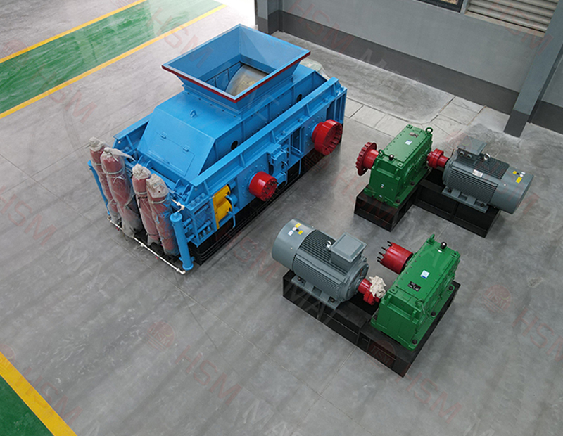 全液壓對輥破碎機