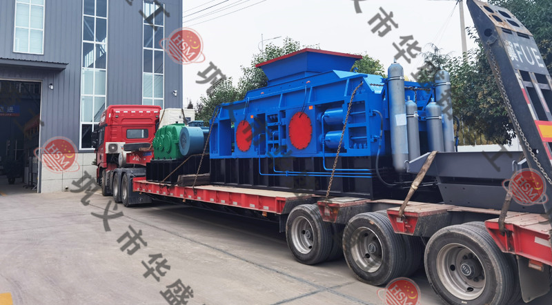 石頭制砂機(jī)發(fā)貨現(xiàn)場