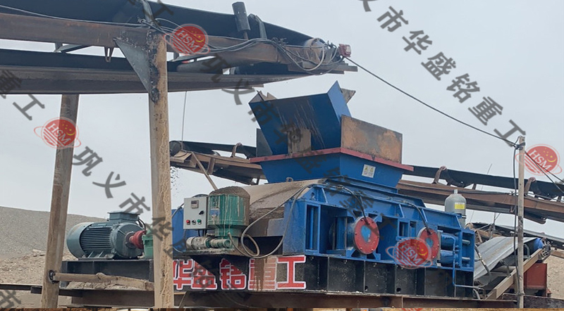 石頭制砂機(jī)安裝現(xiàn)場